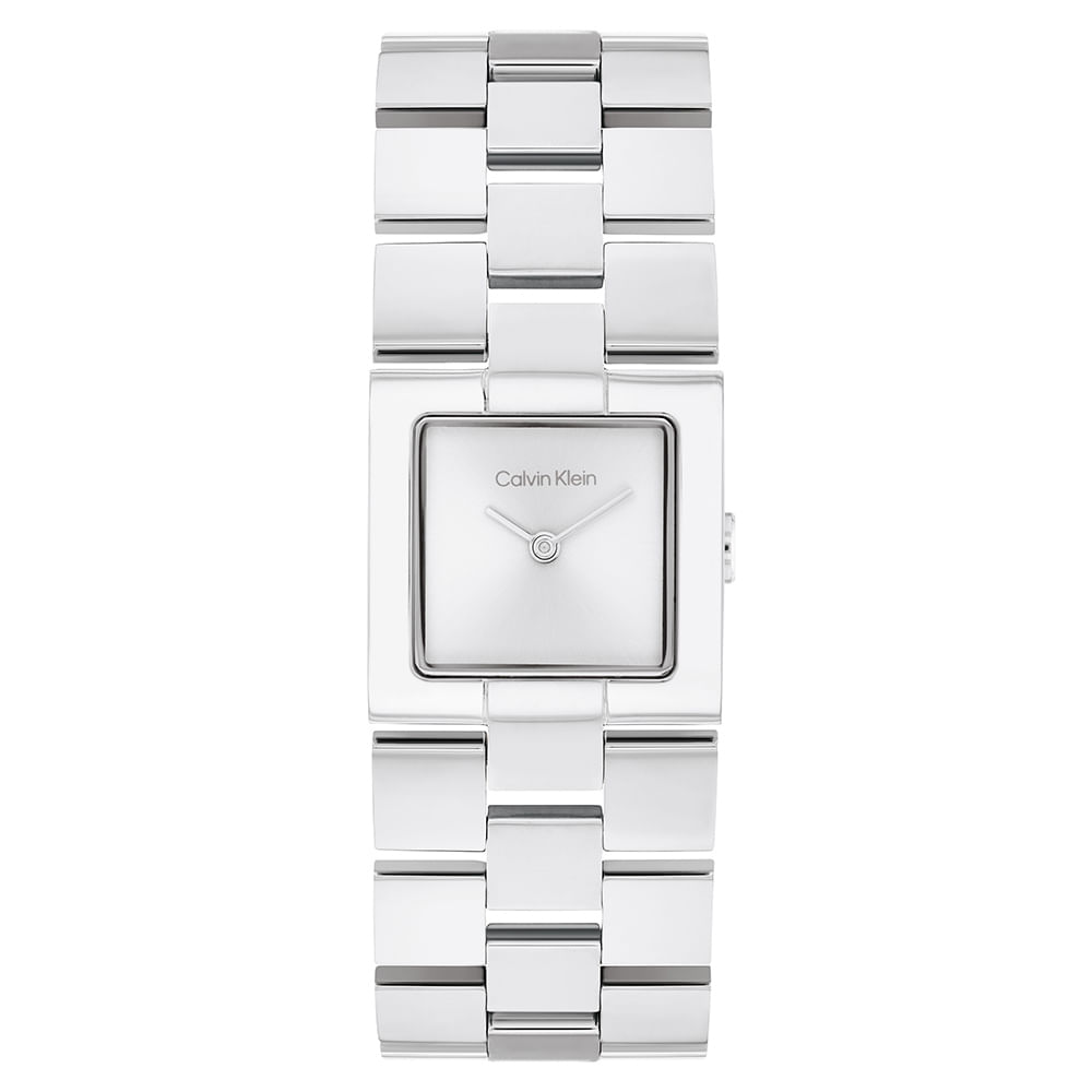 Relógio Calvin Klein Feminino Aço Prateado 25100088