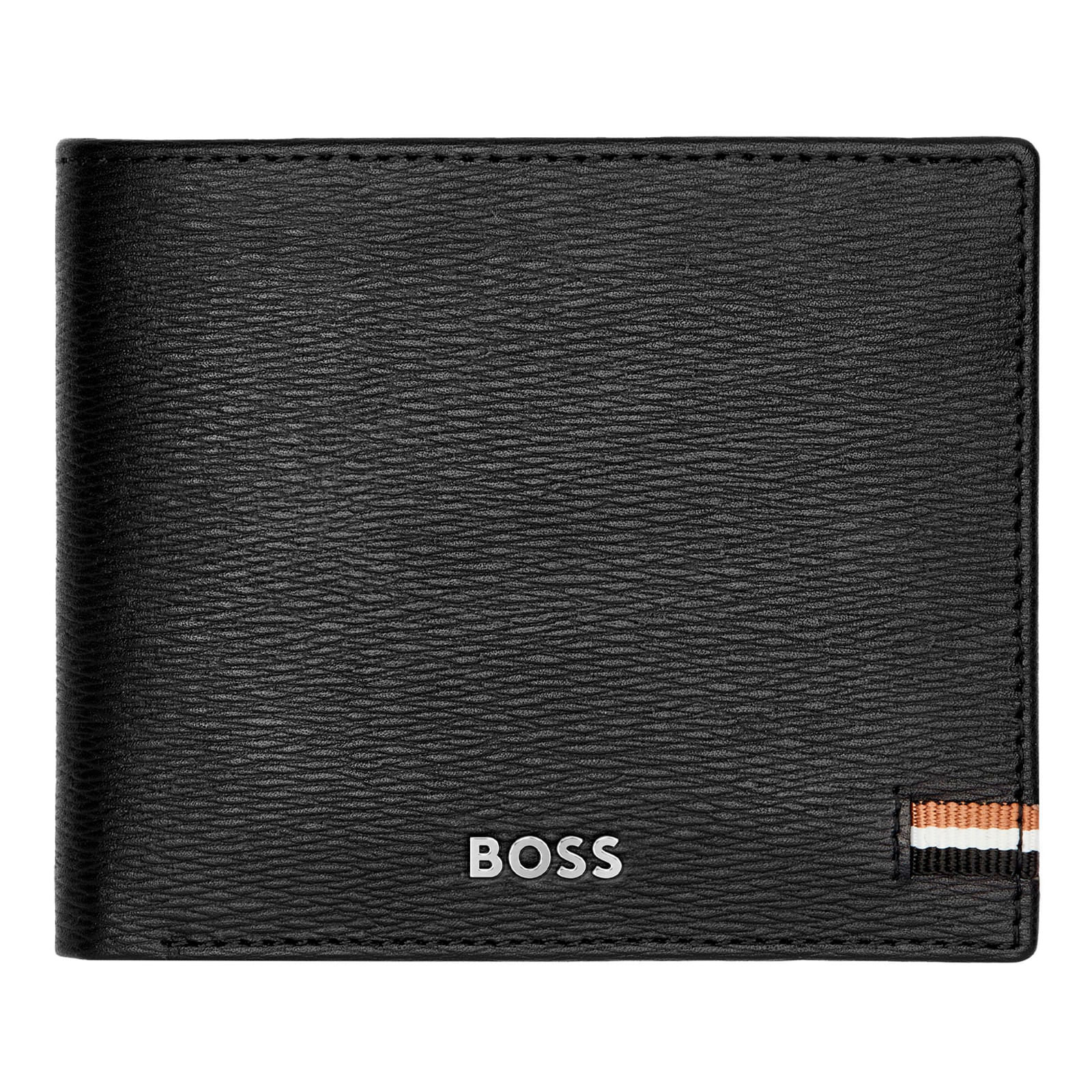 Carteira Hugo Boss Couro Preto Hlw421a