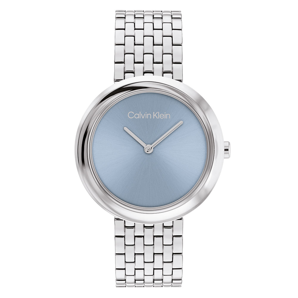 Relógio Calvin Klein Feminino Aço Prateado 25100065