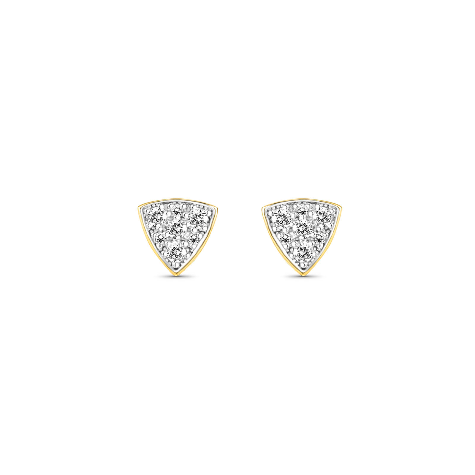 Brinco Sommet em Ouro Amarelo 18k com Diamantes 0,16 ct