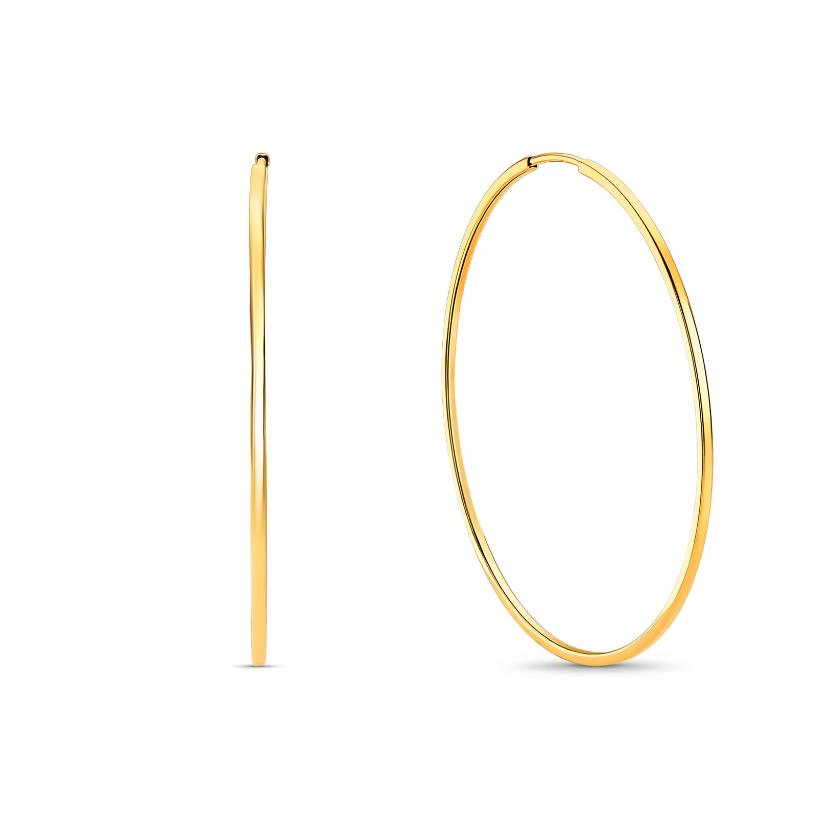 Argola em Ouro Amarelo 18k