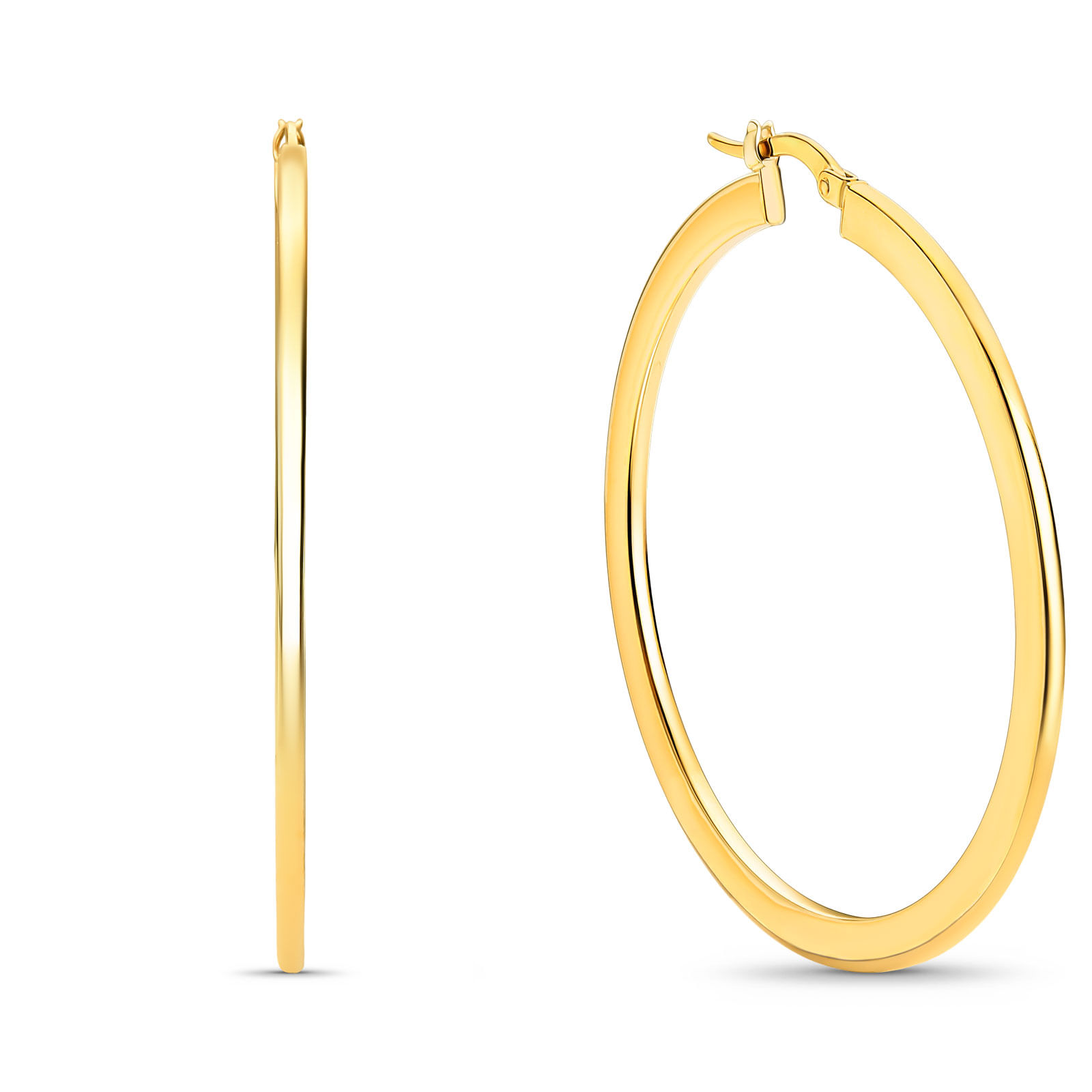Argola em Ouro Amarelo 18k