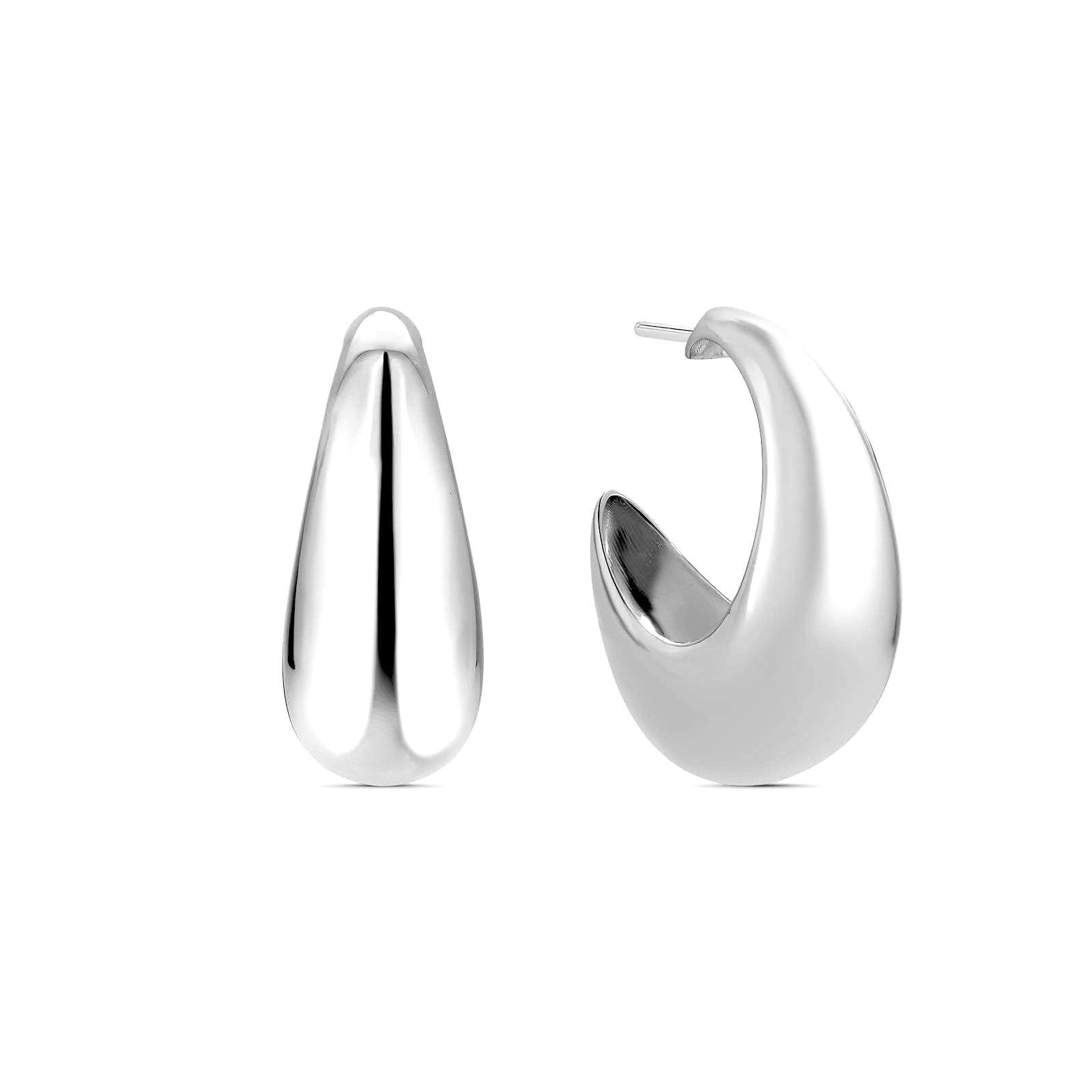 Brinco Argola Life Galaxy em Prata 925, 26,2mm