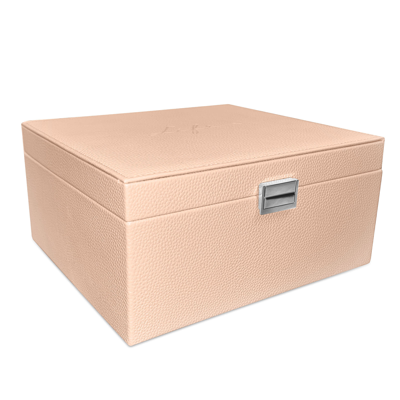 Porta-Jóias Life Quadrado Salmão