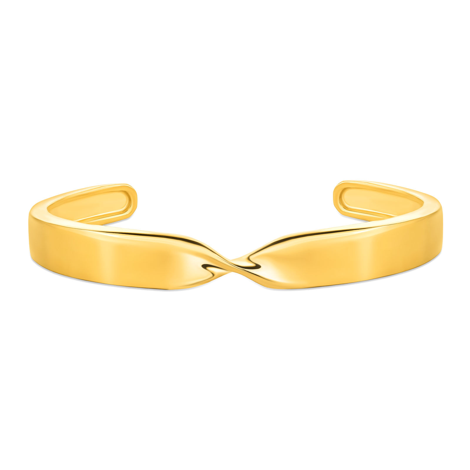 Pulseira Life Textura em Prata 925 com Banho de Ouro Amarelo 18k