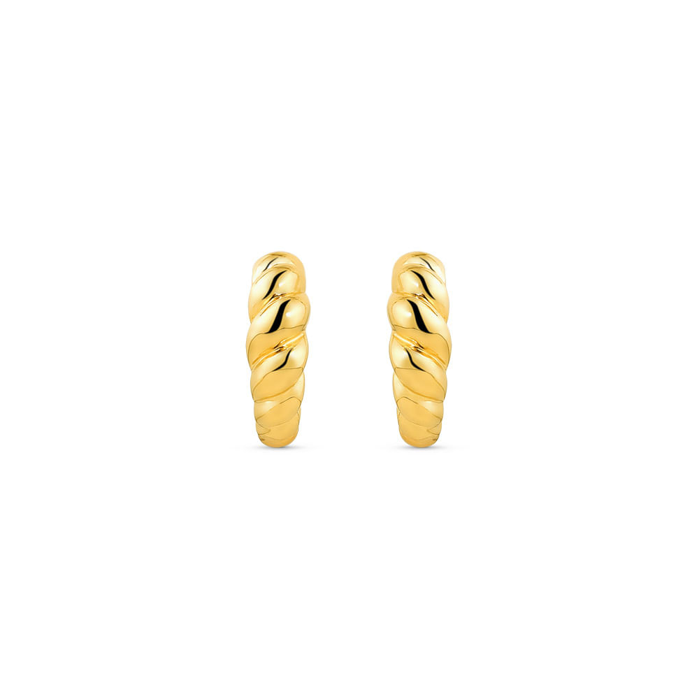 Brinco Argola Viena em Ouro Amarelo 18k, 15mm