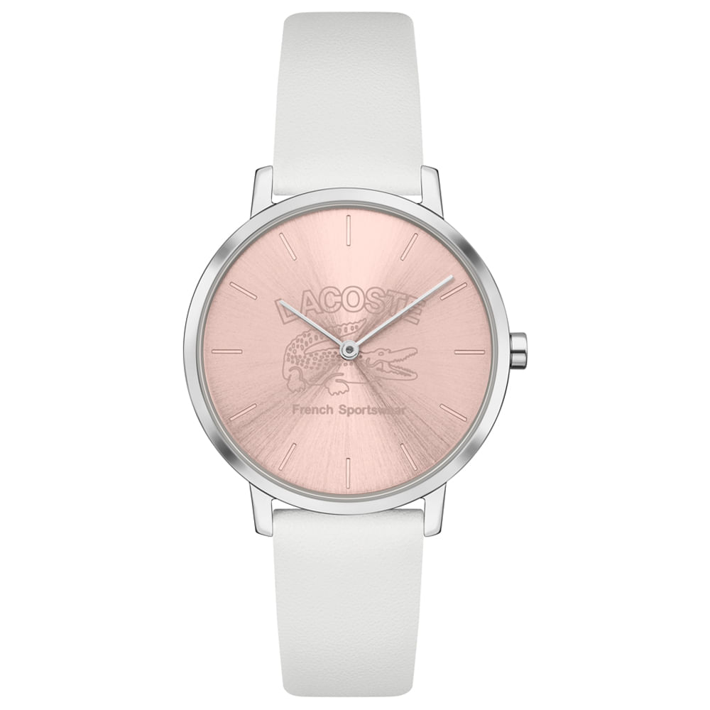 Relógio Lacoste Feminino Couro Branco 2001232