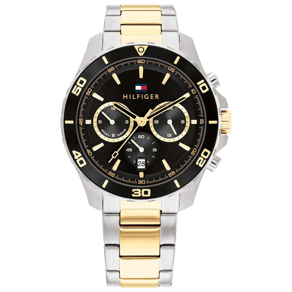 Relógio Tommy Hilfiger Masculino Aço Dois Tons 1792095