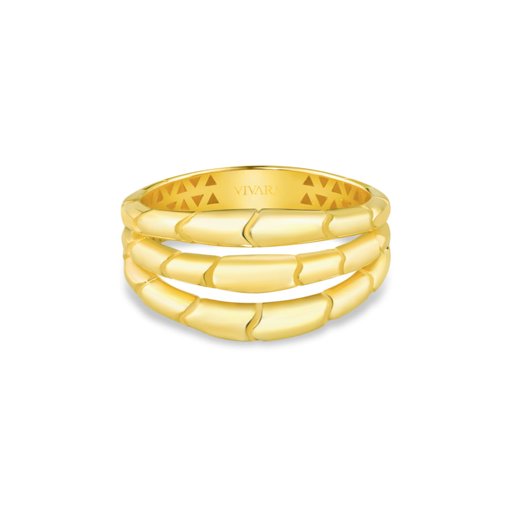 Anel Sonata em Ouro Amarelo 18k