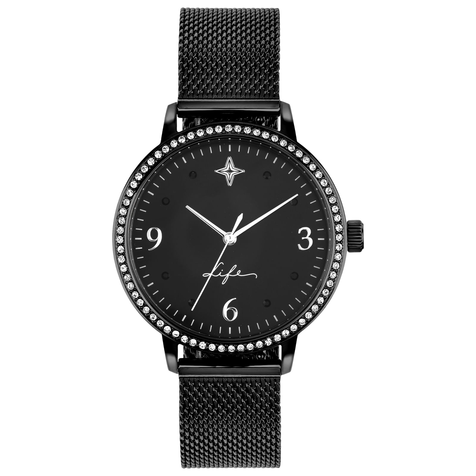 Relógio Life Feminino Aço Bicolor