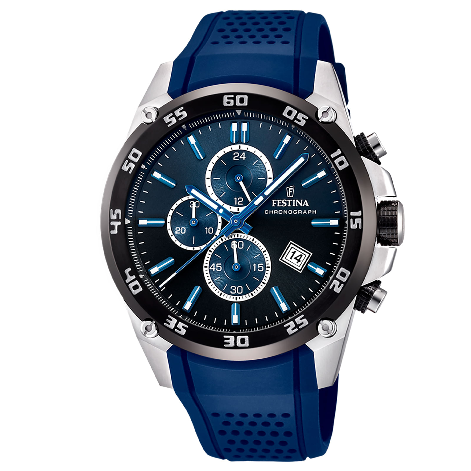 Relógio Festina Masculino Borracha Azul