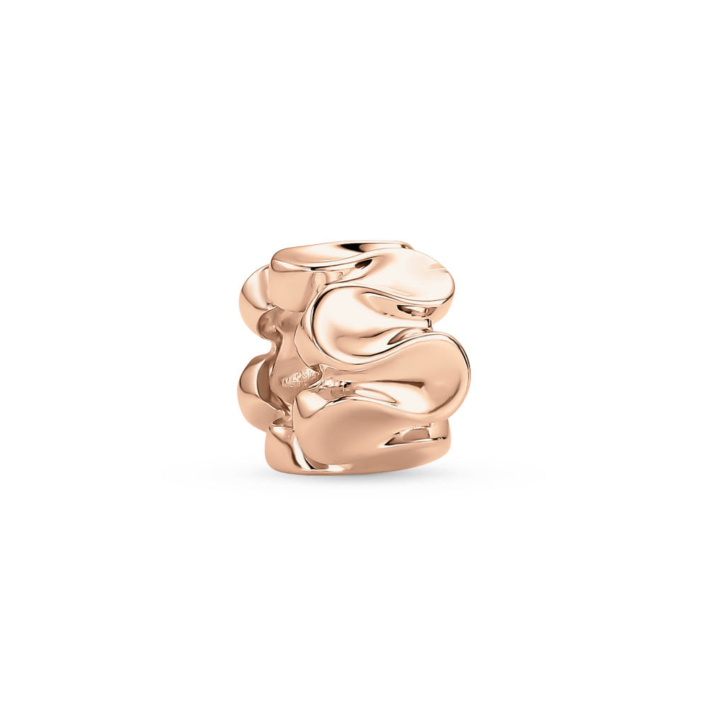 Separador Life My Rosé Gotas em Liga Rosé com Banho de Ouro Rosé 18k