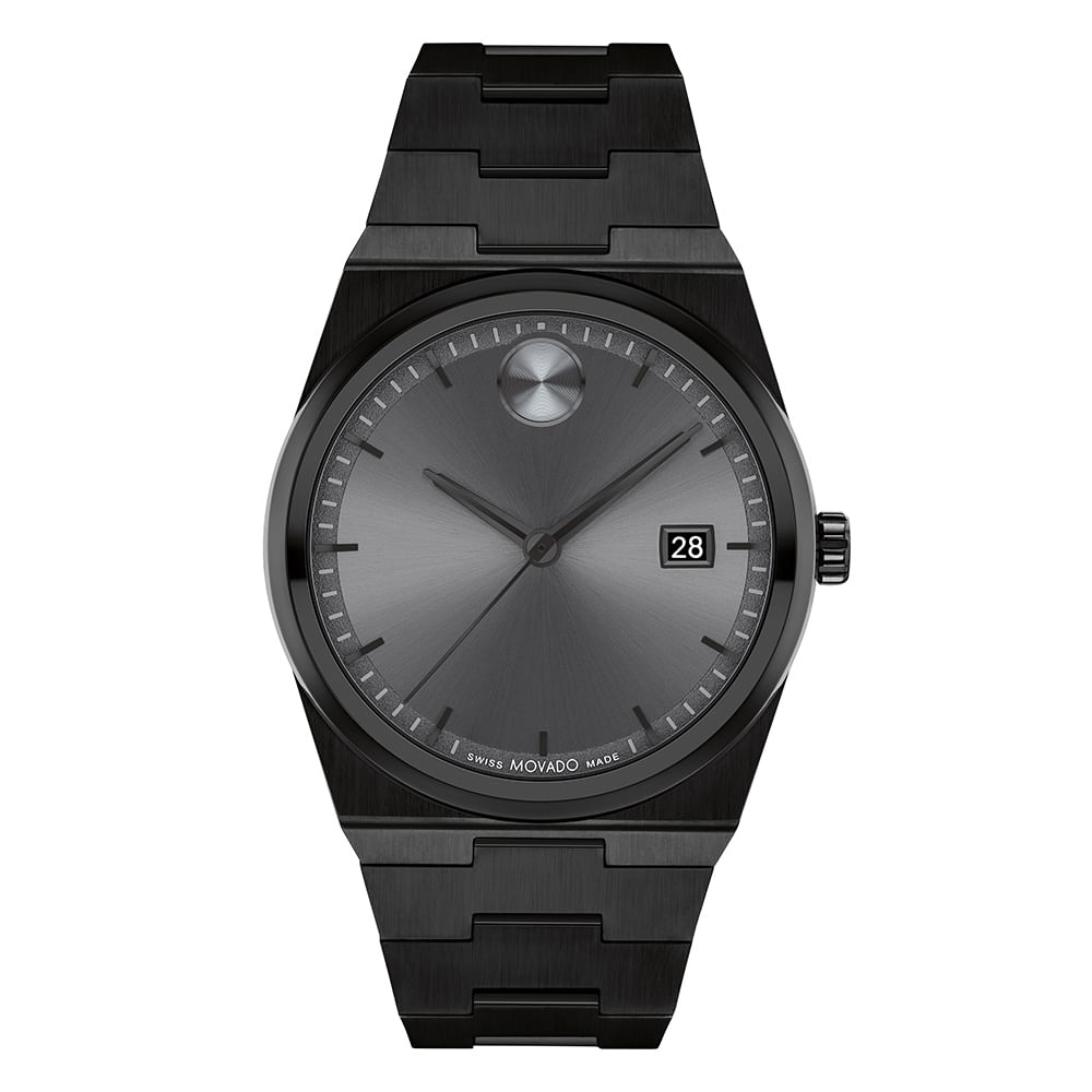 Relógio Movado Masculino Aço Preto 3601224