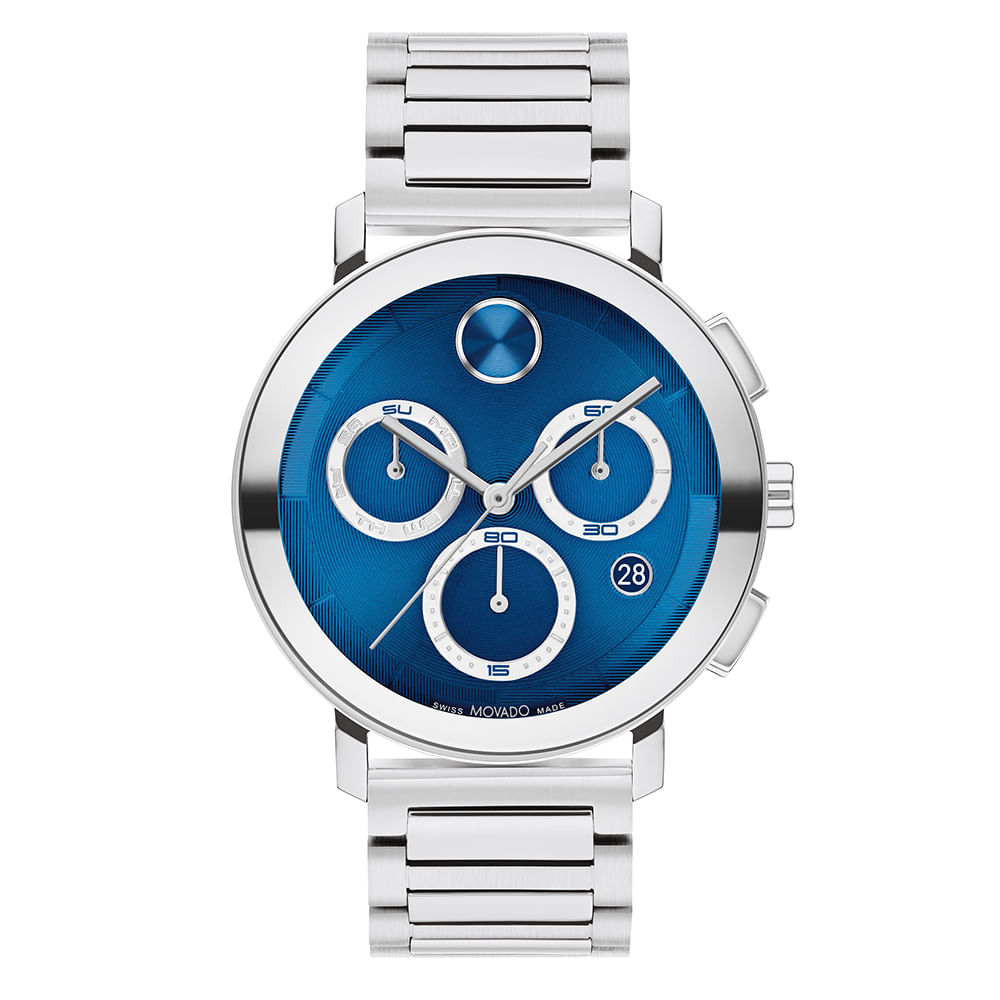 Relógio Movado Masculino Aço Prateado 3601231