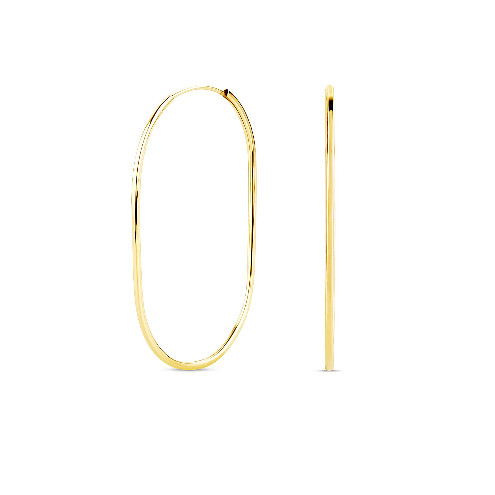 Argola em Ouro Amarelo 18k