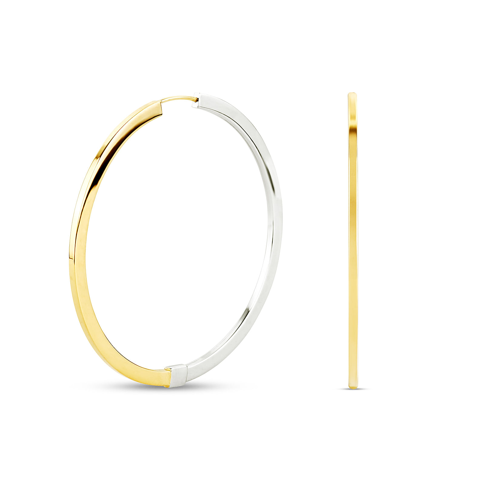 Argola em Ouro Amarelo 18k, 20 mm