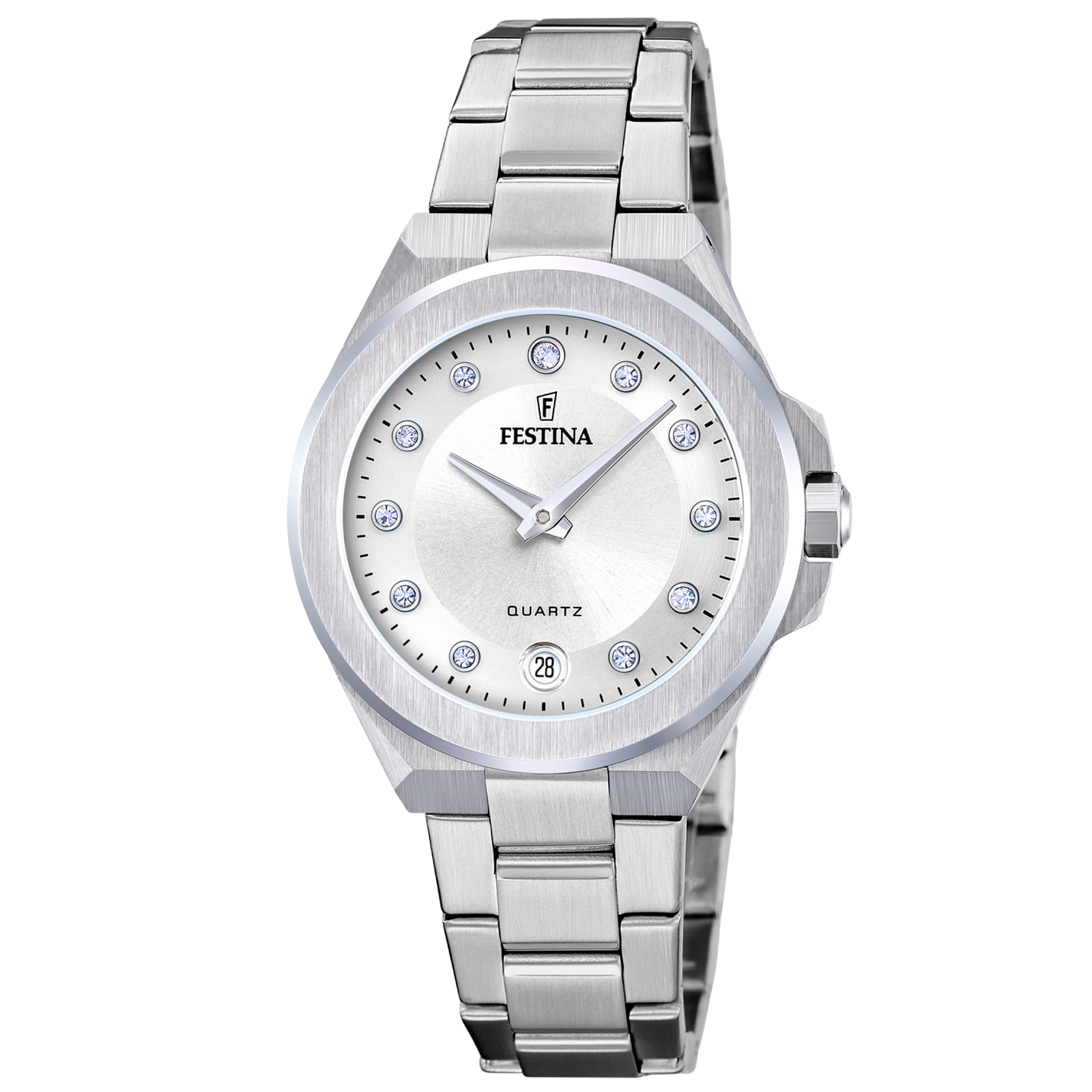 Relógio Festina Feminino Aço Prateado