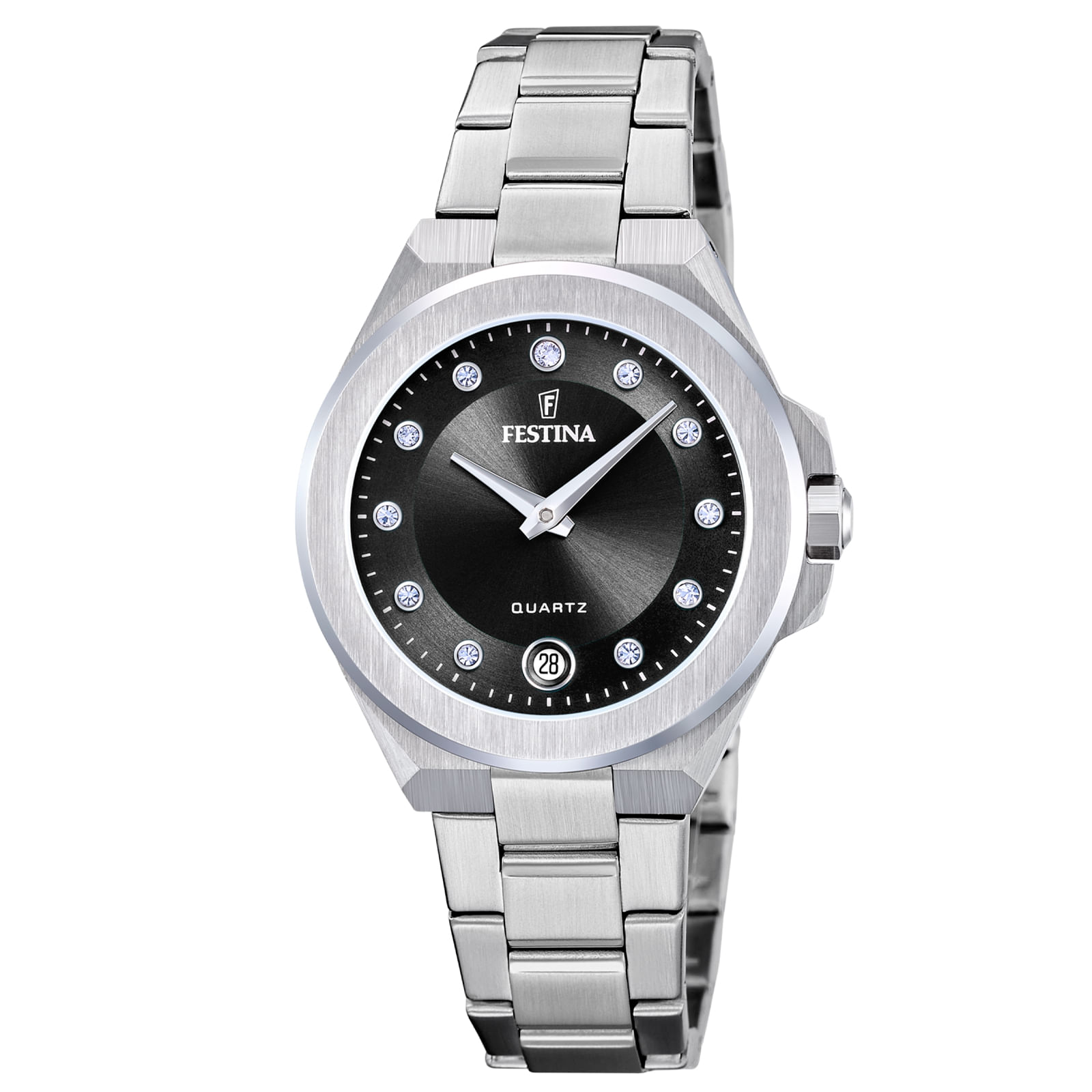 Relógio Festina Feminino Aço Prateado