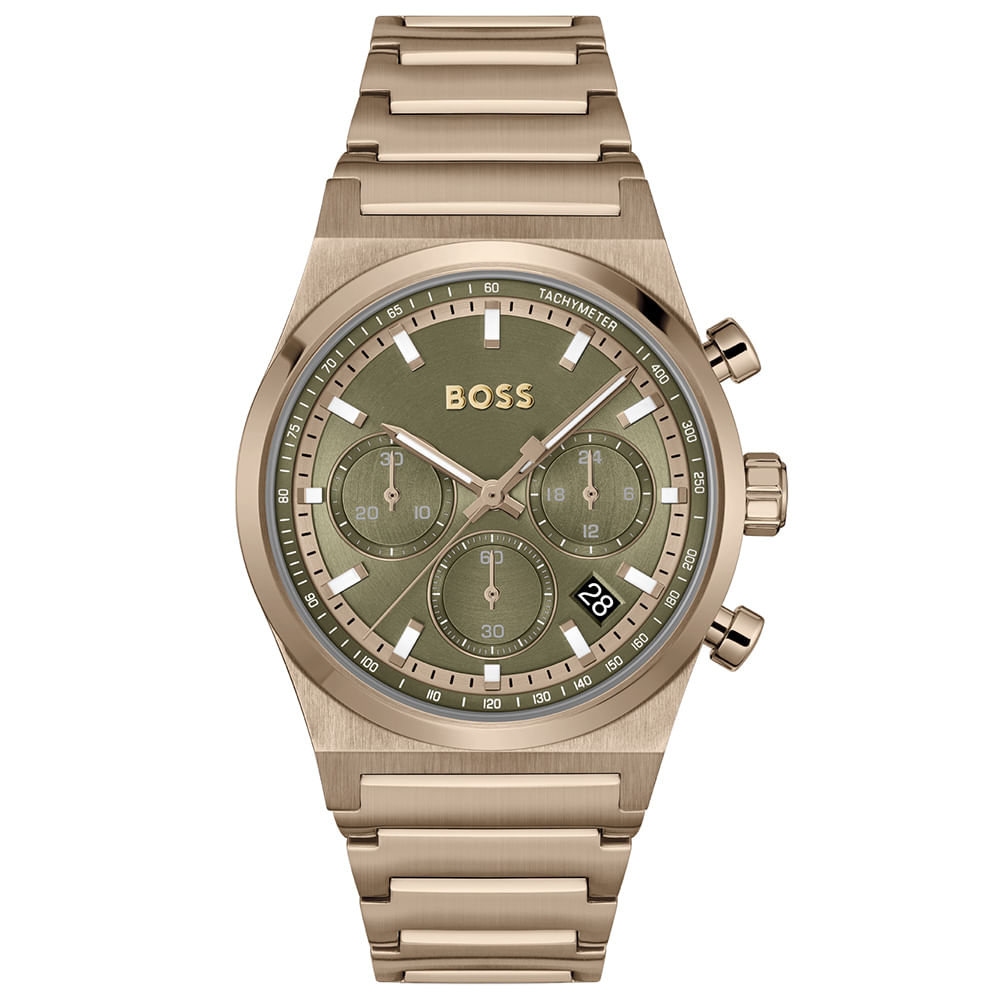 Relógio Boss Masculino Bege 1514222