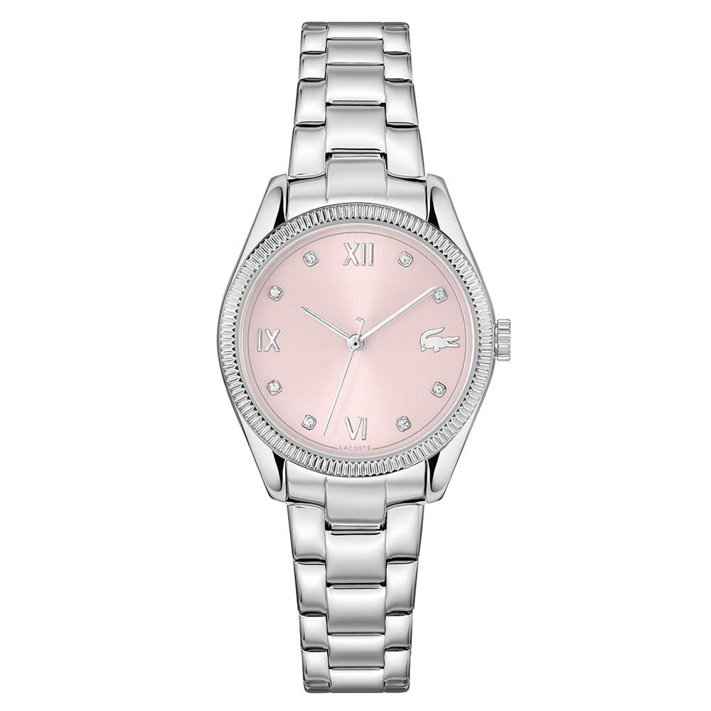 Relógio Lacoste Feminino Aço Prateado 2001422