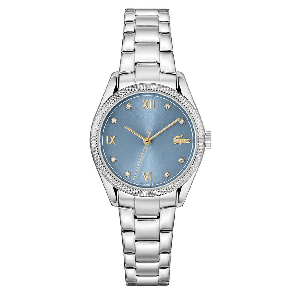 Relógio Lacoste Feminino Aço Prateado 2001423