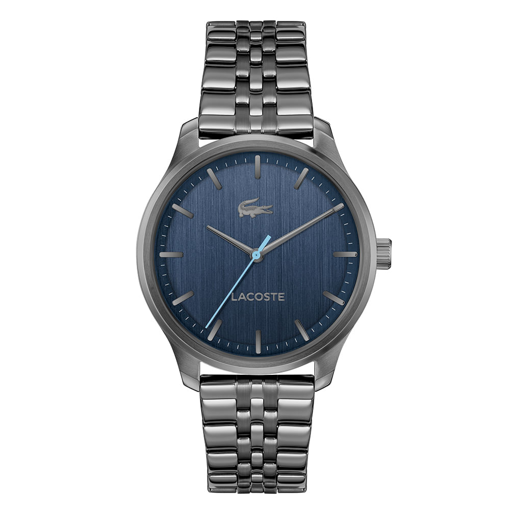 Relógio Lacoste Masculino Aço Prateado 2011371