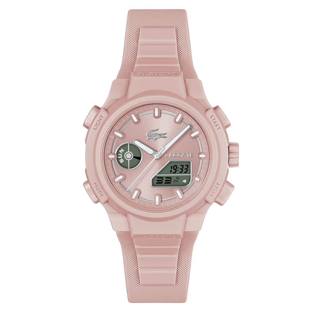 Relógio Lacoste LC33 Feminino Borracha Rosa 2001429