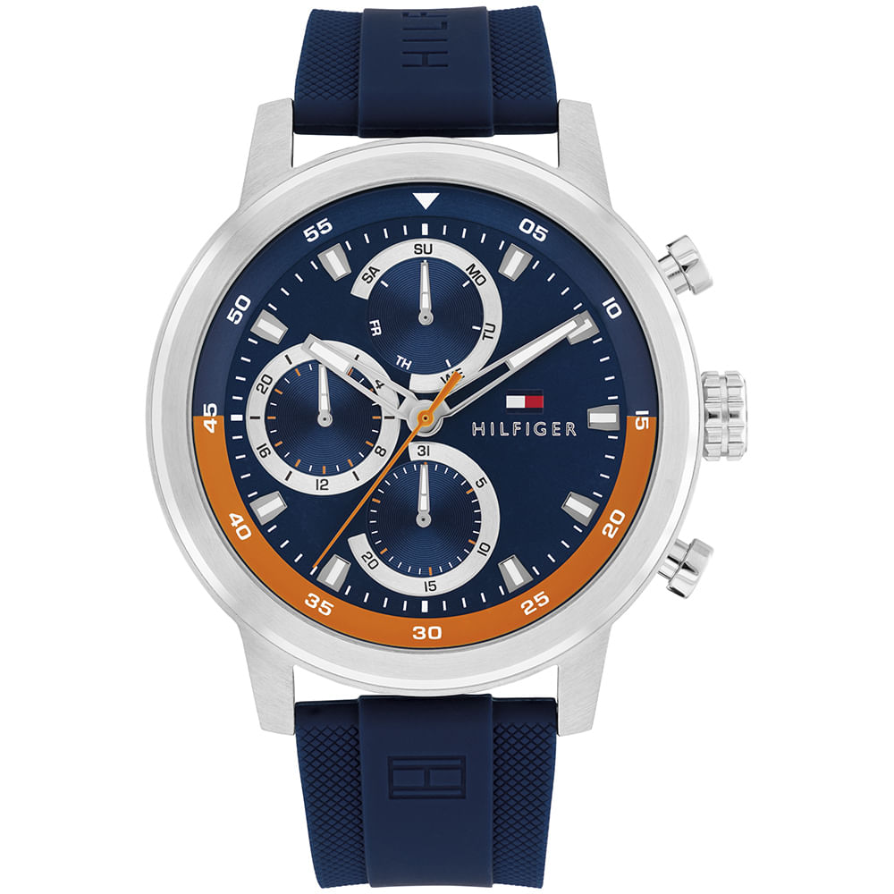 Relógio Tommy Hilfiger Masculino Borracha Azul 1792177