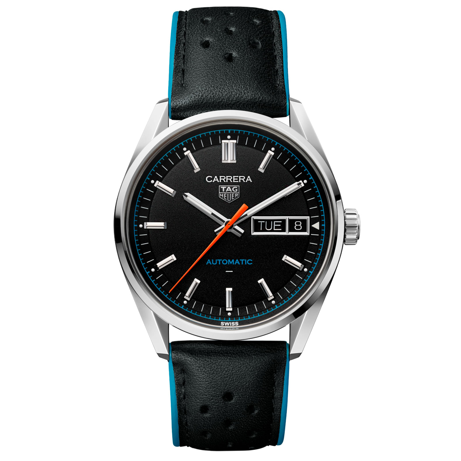 Relógio TAG Heuer Carrera Masculino Couro WDA2110.FC6614