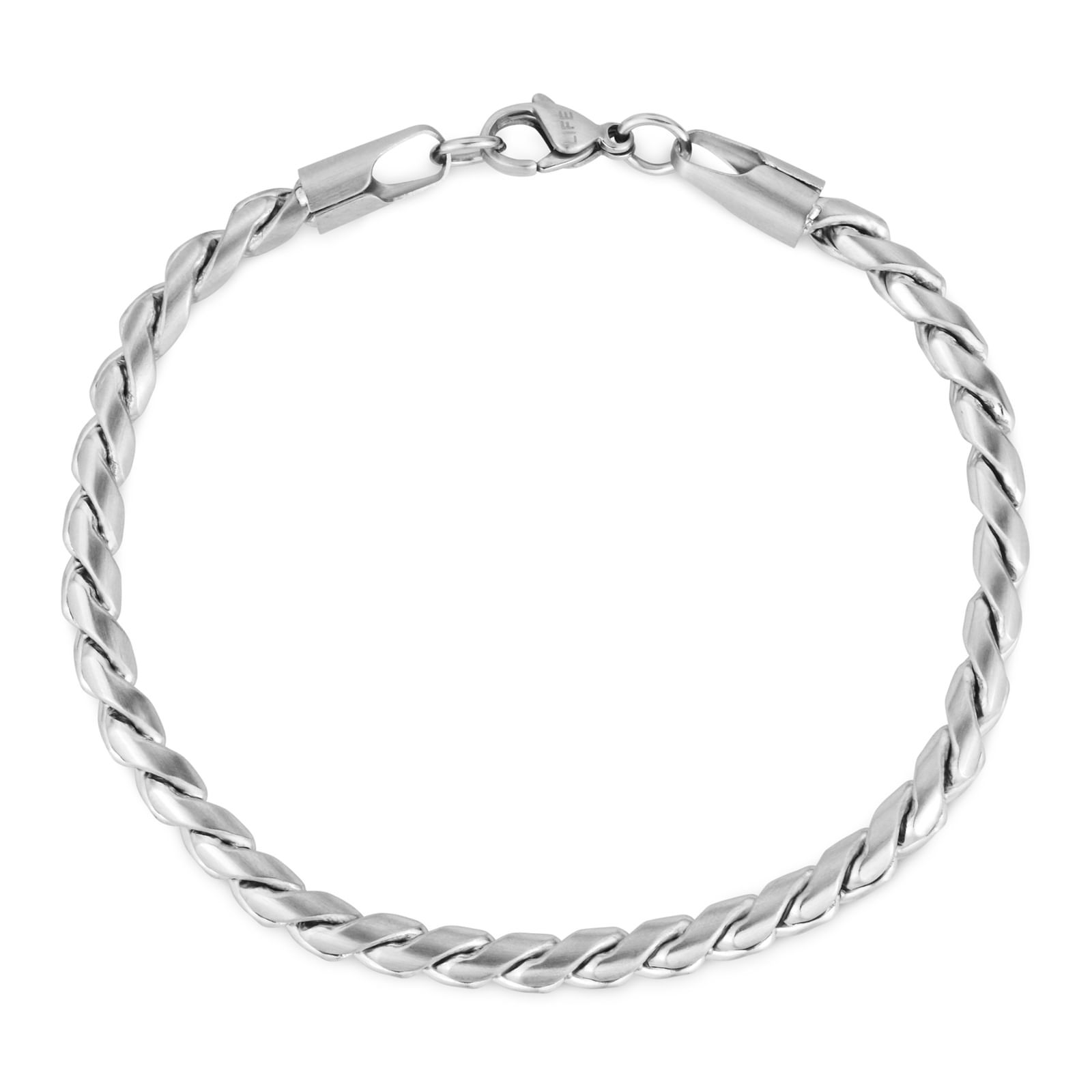 Pulseira Life Masculino VI em Aço Trançado