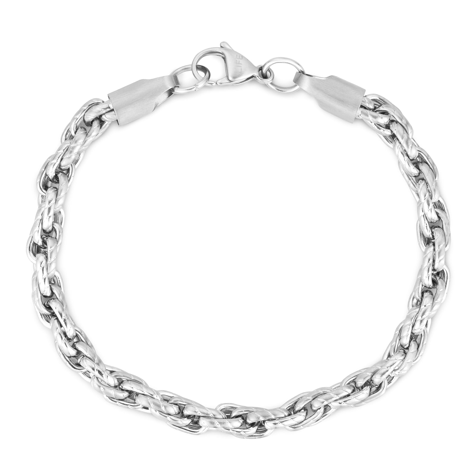 Pulseira Life Masculino VI Corrente em Aço