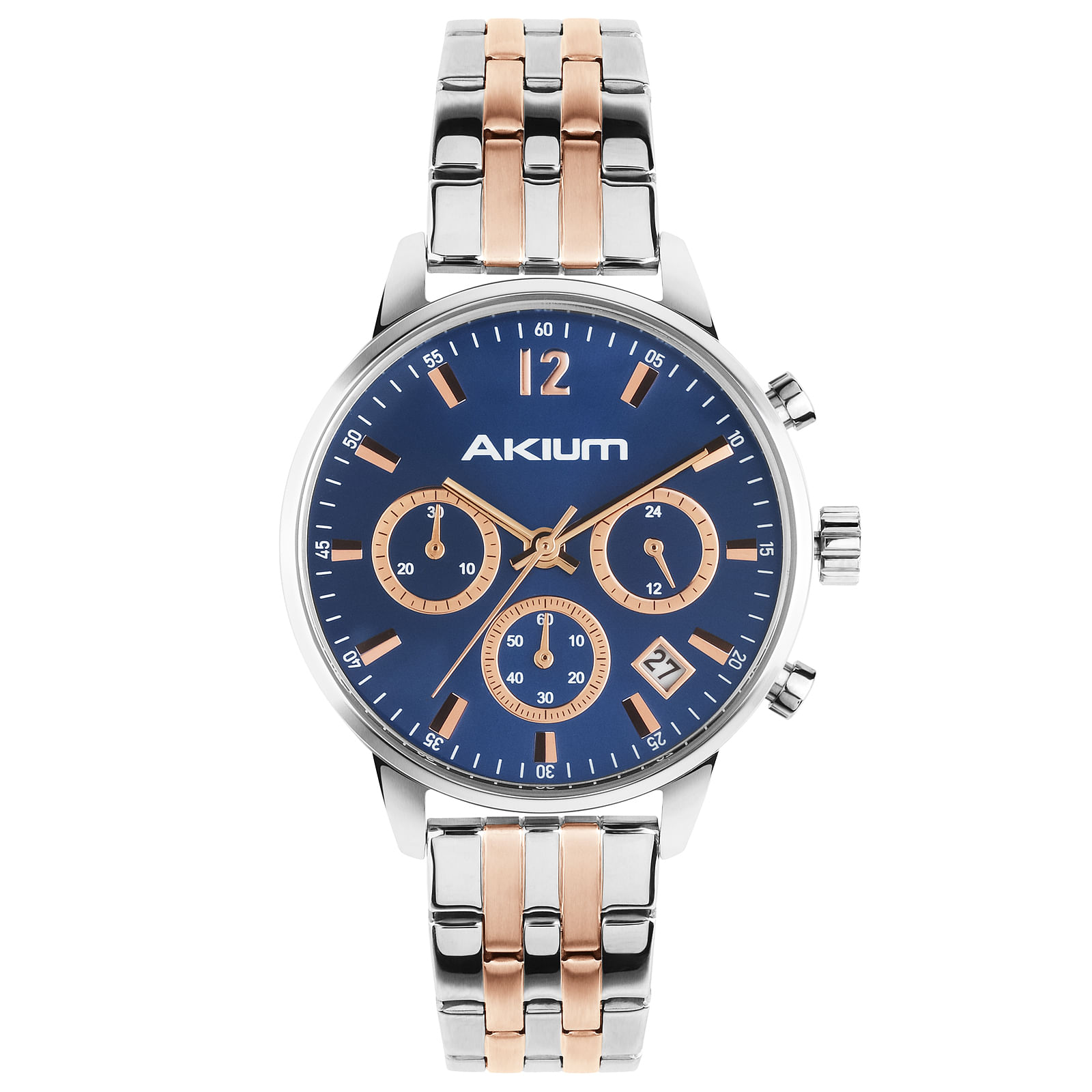 Relógio Akium Feminino Aço Prateado