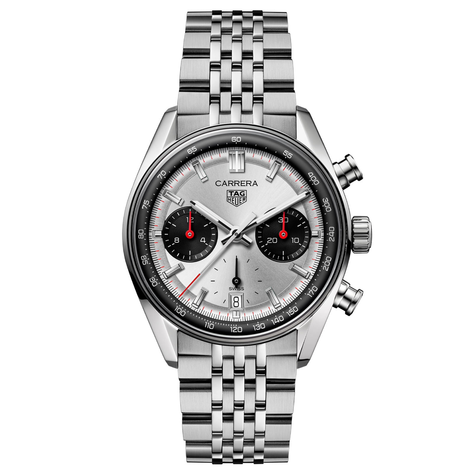 Relógio Tag Heuer Carrera Masculino Aço Prateado Automatico CBS2216.BA0048