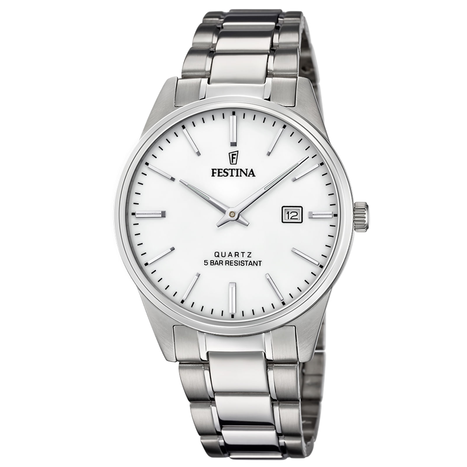 Relógio Festina Masculino Aço Prateado