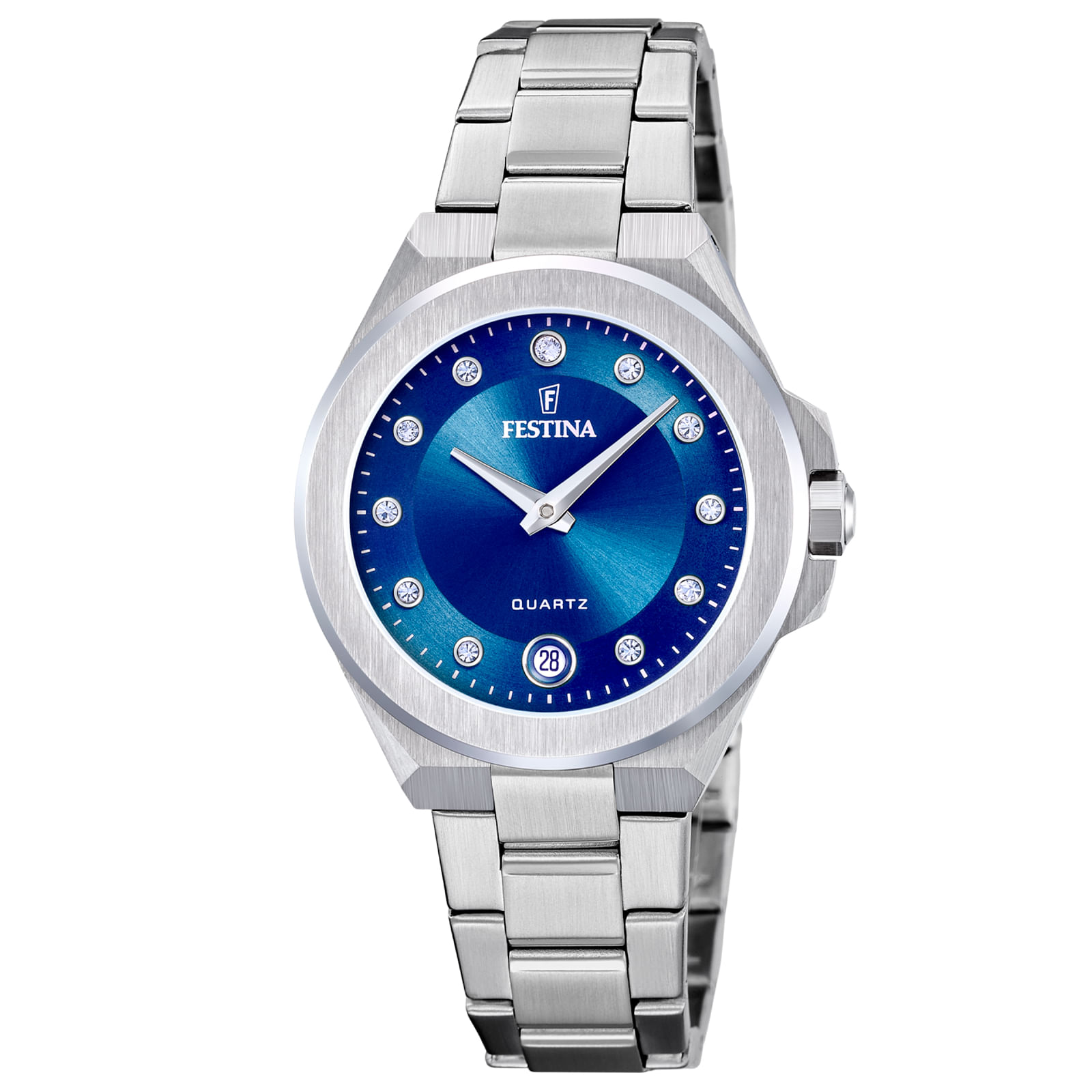 Relógio Festina Feminino Aço Prateado