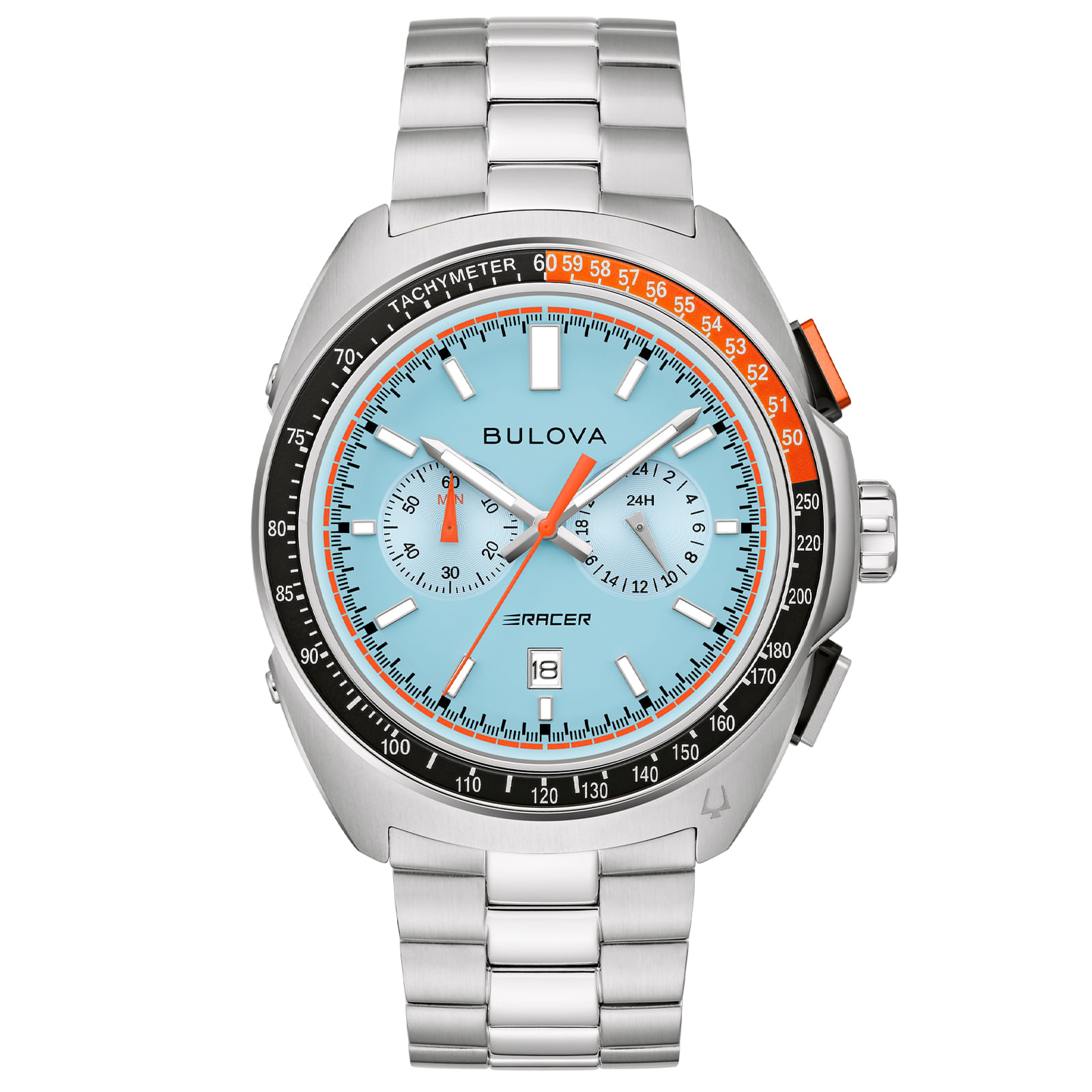 Relógio Bulova Racer Masculino em Aço 98B432