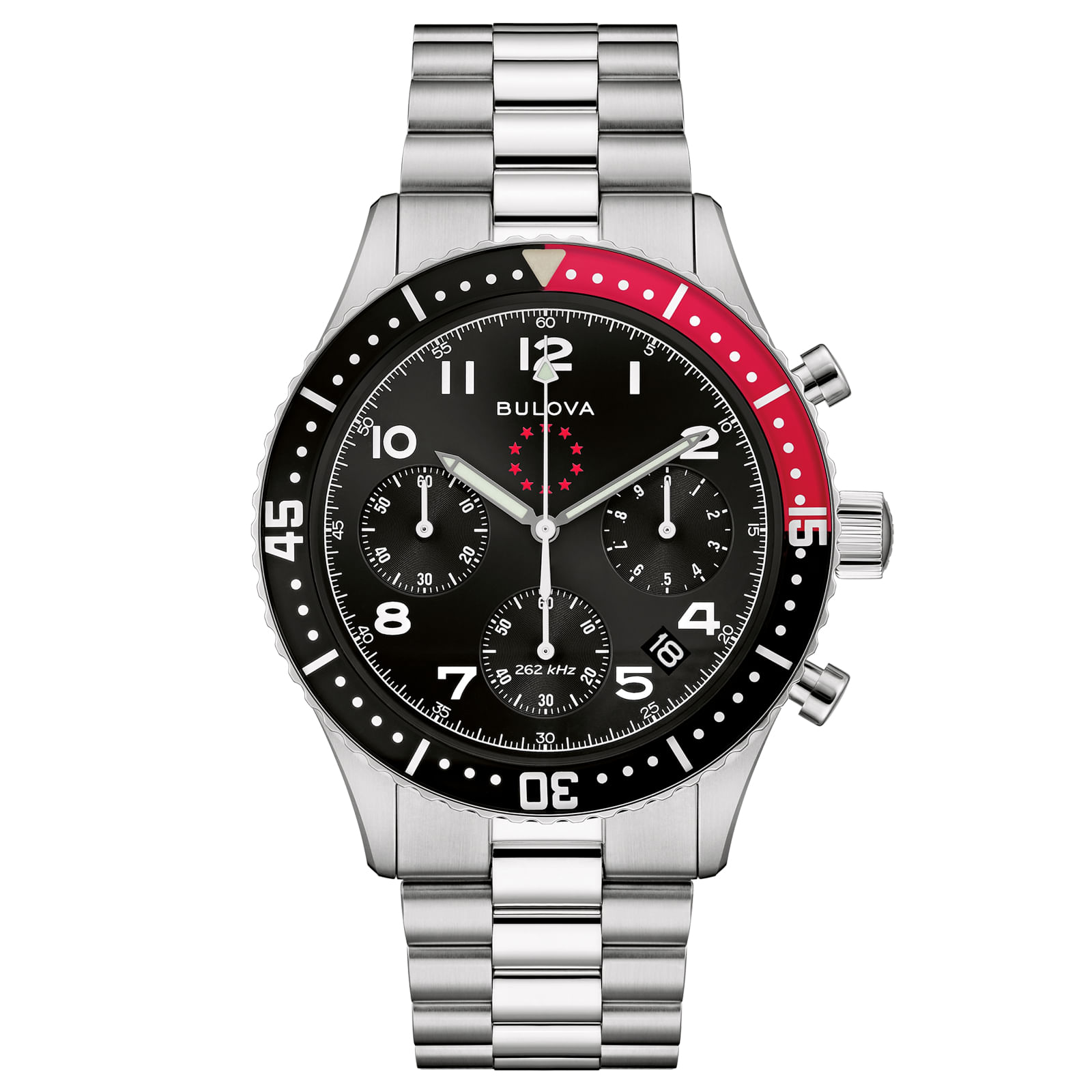 Relógio Bulova Marine Star Heritage Masculino em Aço 98B451N