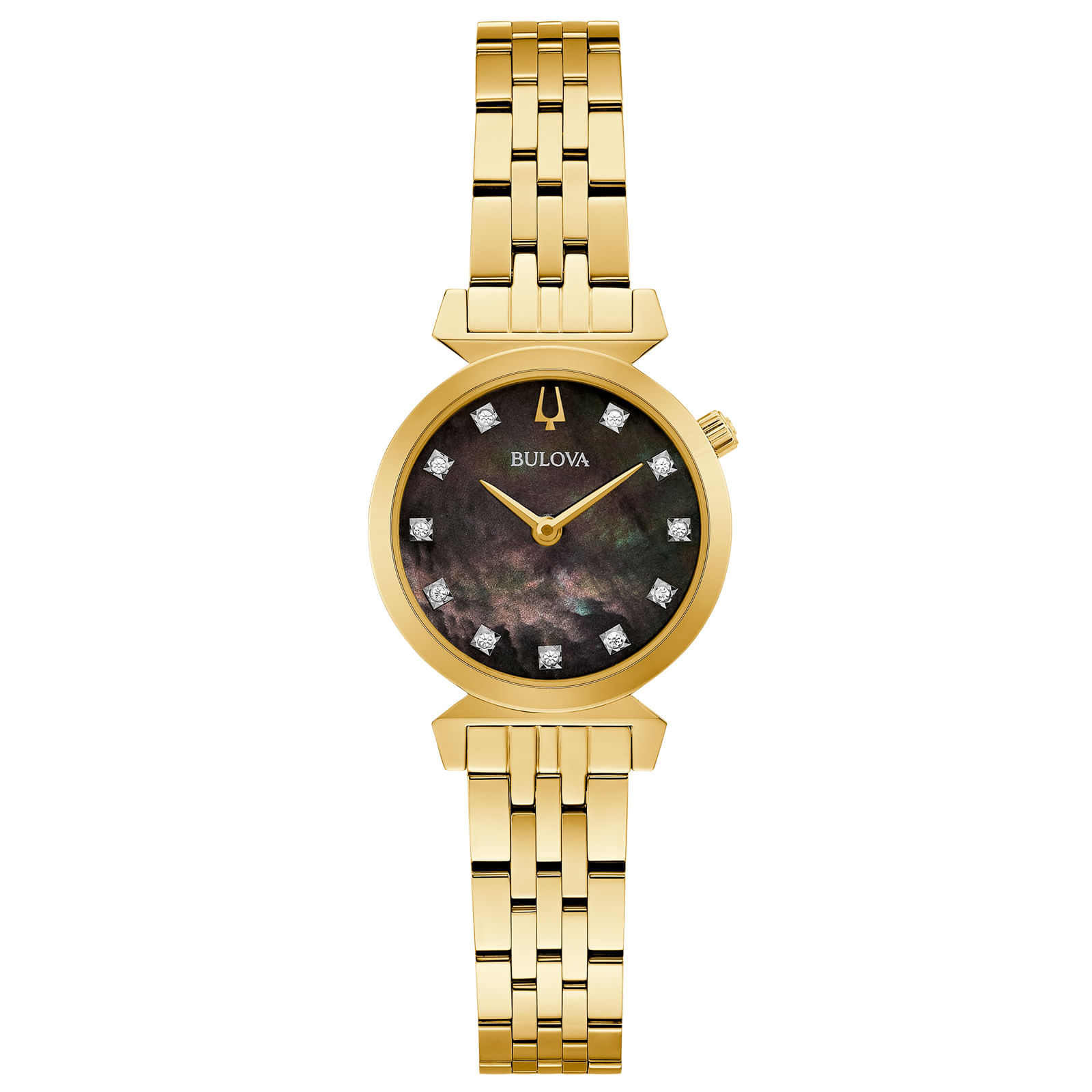 Relógio Bulova Regatta Feminino Aço Dourado 97p173