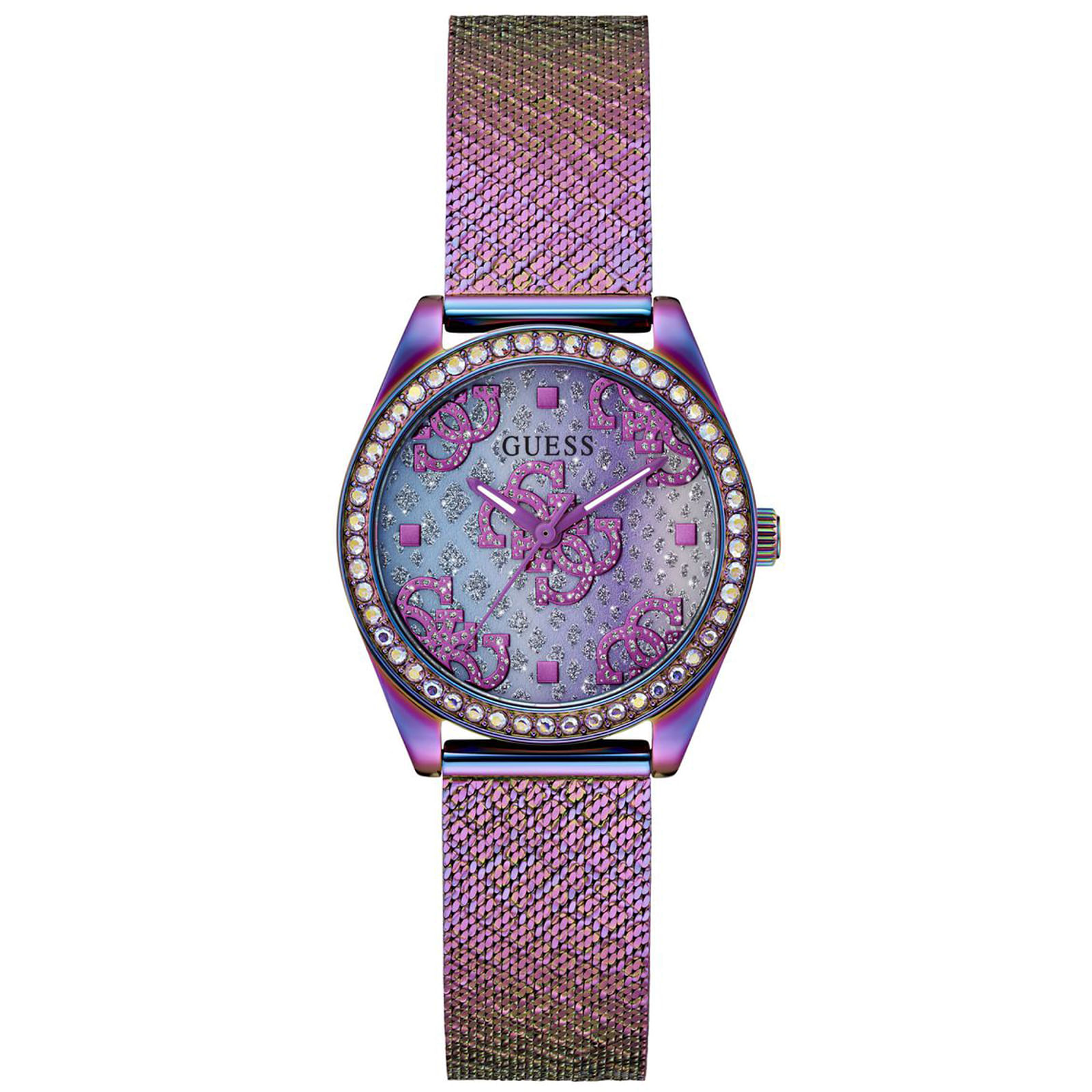 Relógio Guess Ladies Trend Feminino Aço Roxo