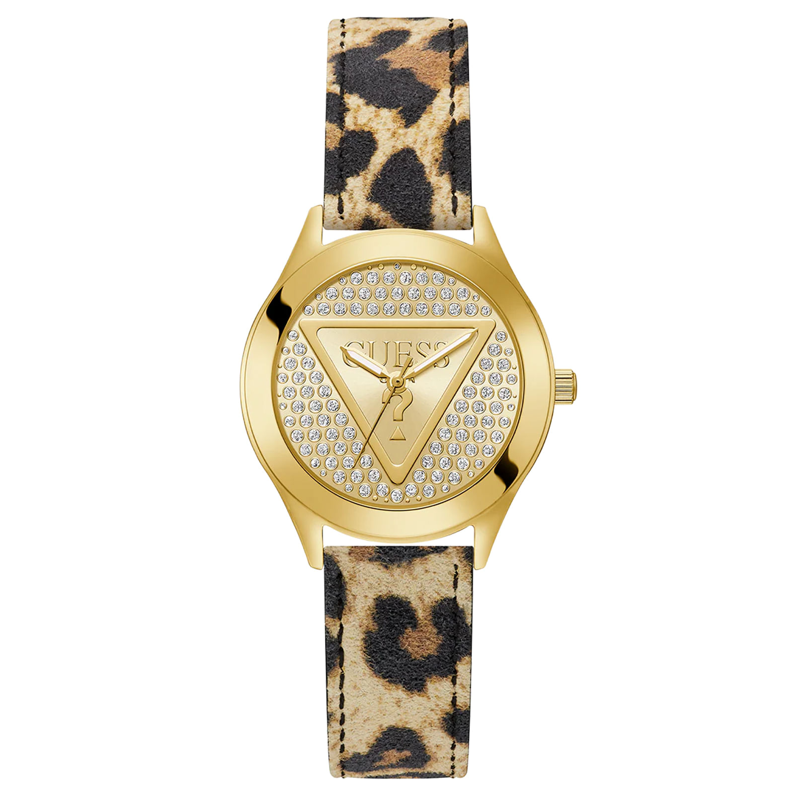 Relógio Guess Ladies Trend Feminino Couro Estampa Outras