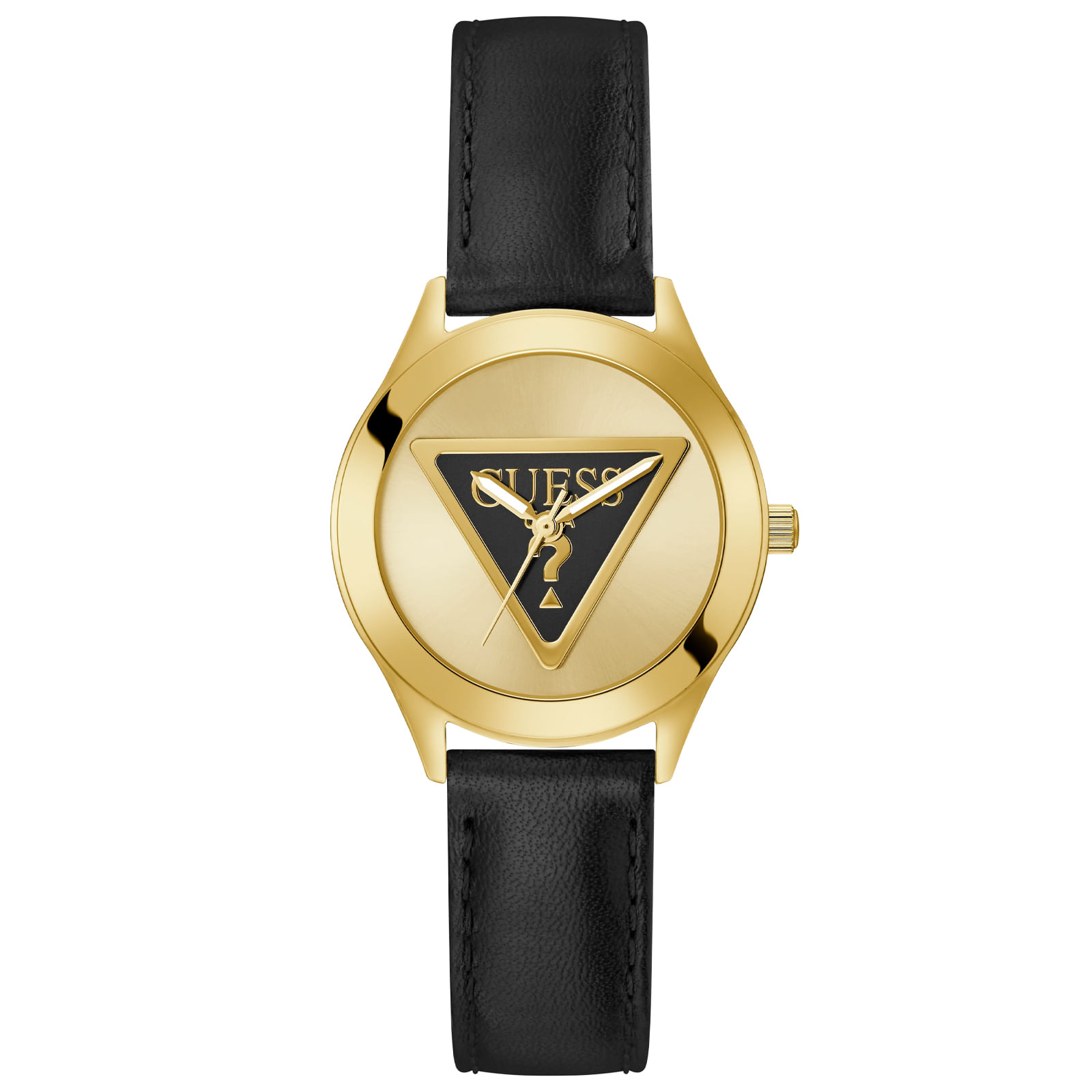 Relógio Guess Ladies Trend Feminino Couro Preto