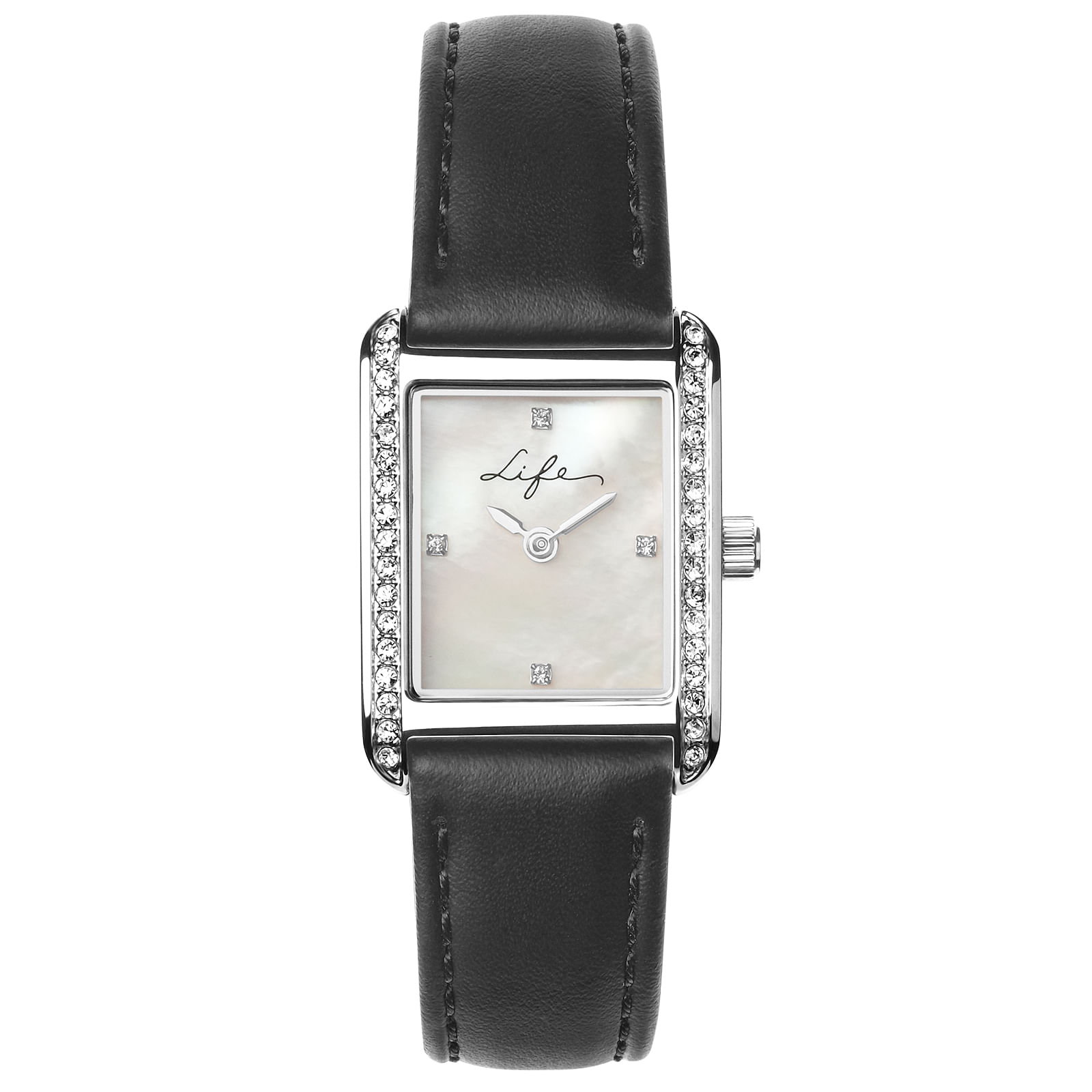 Relógio Life Feminino Aço Preton