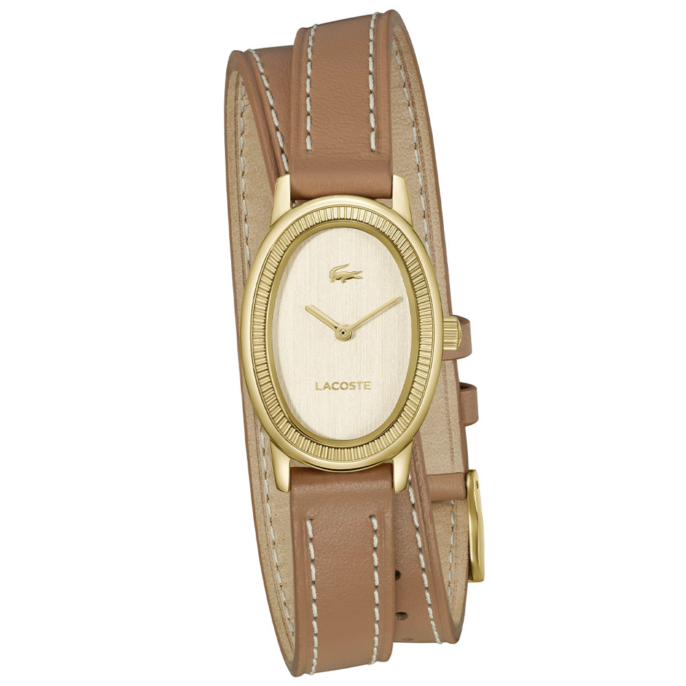 Relógio Lacoste Parisienne em Couro Marrom 2001454