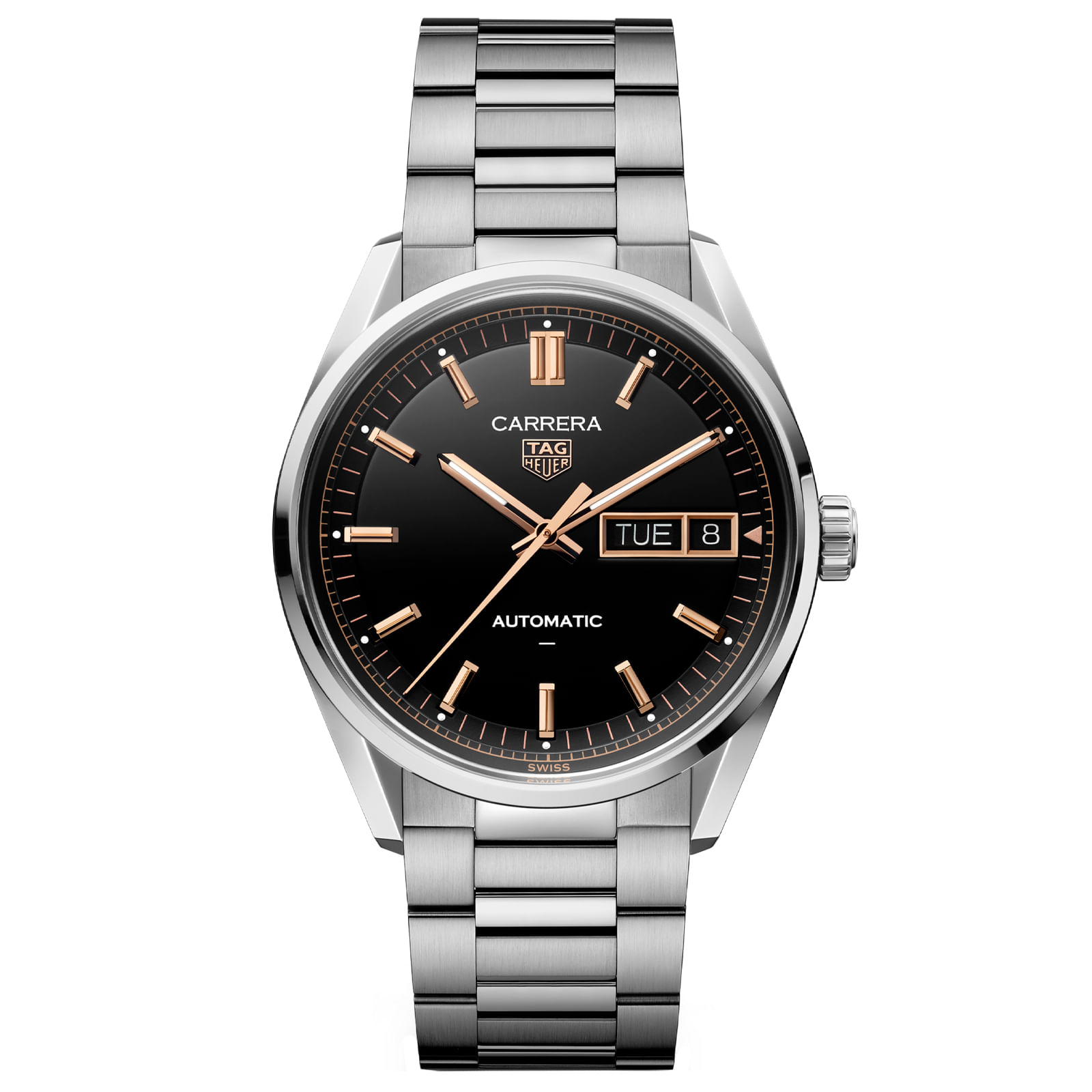 Relógio Tag Heuer Carrera Automatico Masculino Aço Prateado WDA2111.BA0043