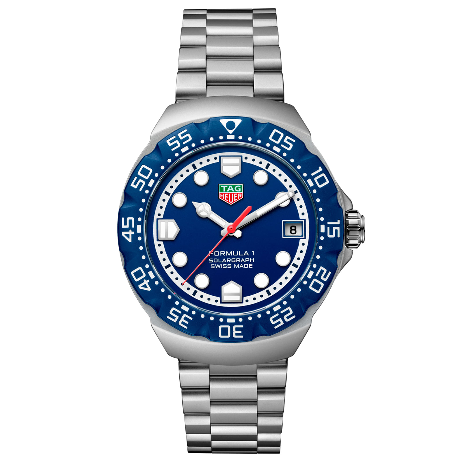 Relógio Tag Heuer Formula 1 Masculino Aço Prateado WBY1112.BA0042