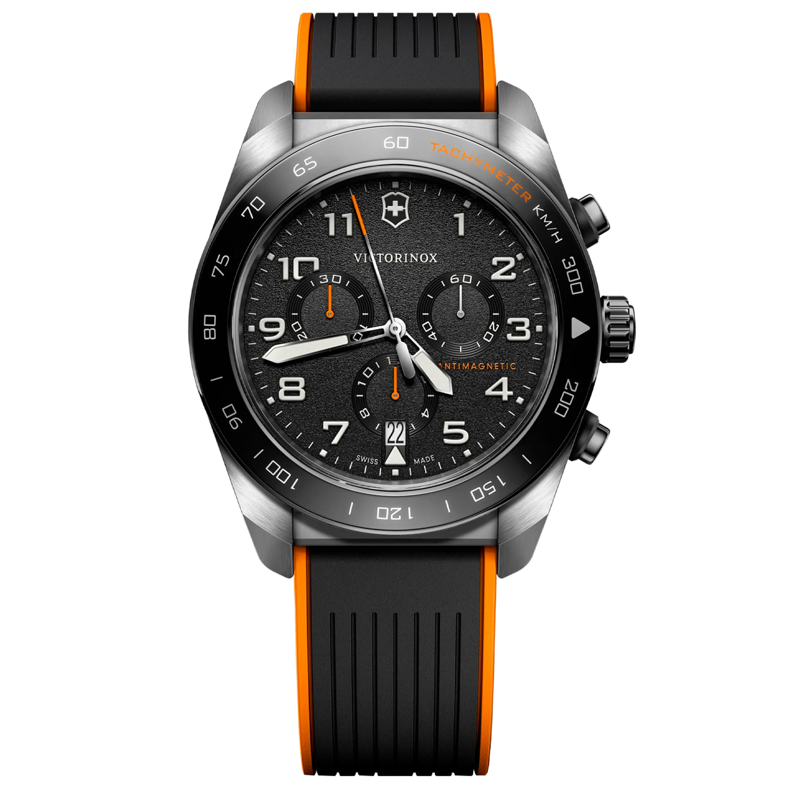 Relógio Victorinox Swiss Army Masculino Borracha Preta 242050