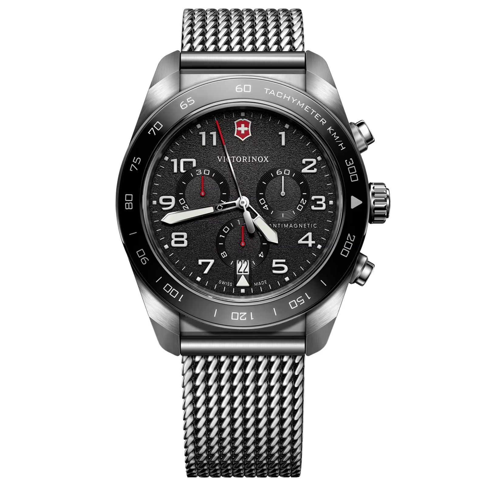 Relógio Victorinox Swiss Army Masculino Aço Prateado 242048