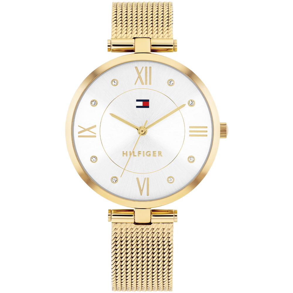 Relógio Tommy Hilfiger Ella Feminino em Aço Dourado 1782805
