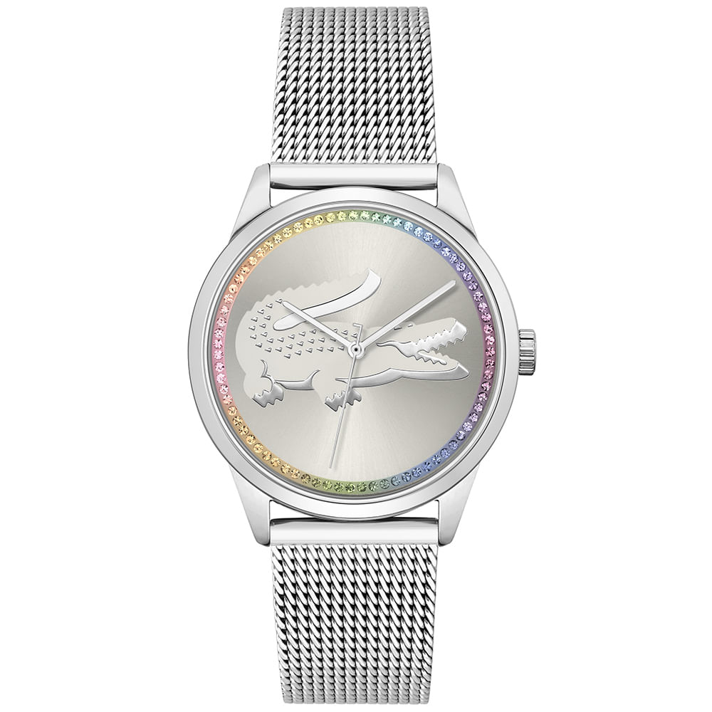 Relógio Lacoste Ladycroc em Aço Prateado 2001259