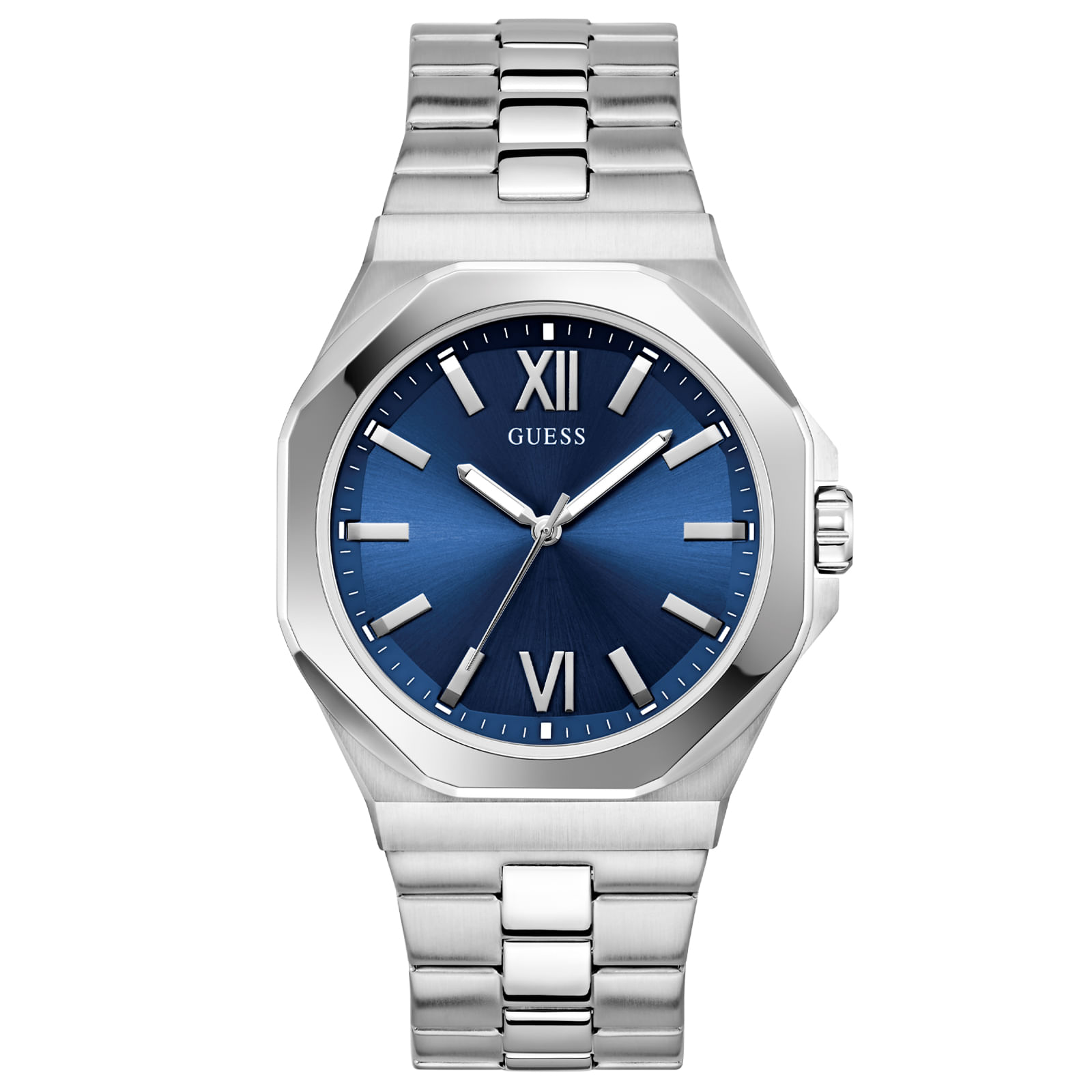 Relógio Guess Mens Dress Masculino Aço Prateado GW0849G1